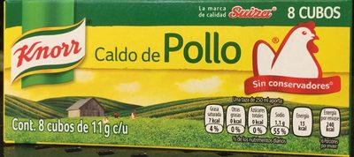 SAZ. KNORR SUIZA C/8 CUBOS 105/84 GR.