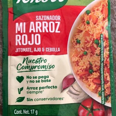 SAZ. MI ARROZ KNORR ROJO 6/10/17 GR.