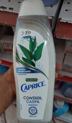SHAM. CAPRICE CONTROL CASPA EUCALIPTO 380 ML.