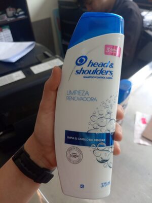 SHAM. H&S 2 EN 1 LIMPIEZA RENOVADORA 375 ML.