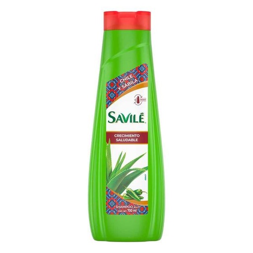 SHAM. SAVILE CHILE CRECIMIENTO 700 ML.