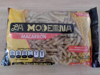 SOPA MODERNA MACARRON 20/200 GR.