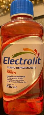SUERO ELECTROLIT FRESA 12/625 ML.