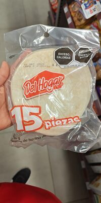 TORTILLAS HARINA DEL HOGAR 15 PZAS. 300 GR.