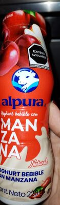 YOG. ALPURA MANZANA 220 GR.