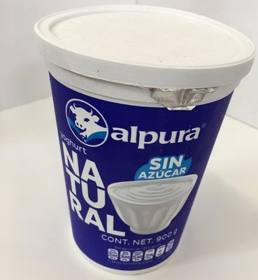 YOG. ALPURA NATURAL 900 GR.