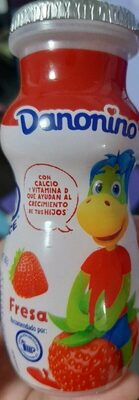 YOG. DANONE DANONINO BEBIBLE FRESA 90 GR.