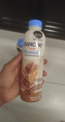 YOG. DANONE LICUADO CEREALES Y NUEZ 435 GR.