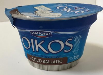 YOG. DANONE OIKOS COCO RAYADO 150 GR.