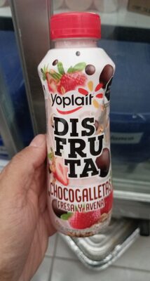 YOG. YOPLAIT DISFRUTA CHOCOGALLETAS FRESA Y AVENA 307 GR.