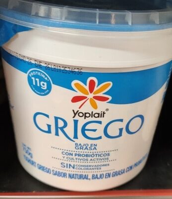 YOG. YOPLAIT GRIEGO NATURAL 750 GR.