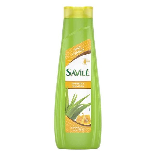 SHAM. SAVILE 2 EN 1 DE MIEL 750 ML.
