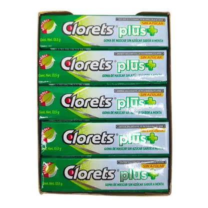CHIC. CLORETS AMERICANO 20/5 PZAS.