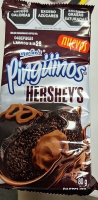 PAN MARINELA PINGUINOS HERSHEYS 2/80 GR.