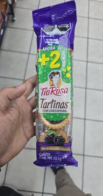 GALL. TIA ROSA TARTINAS ZARZAMORA 8 PZA.